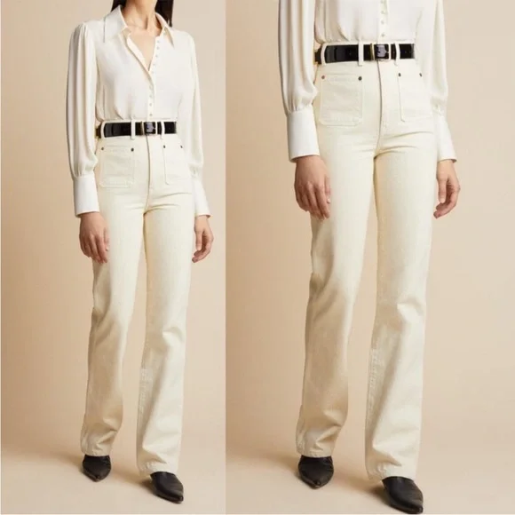 Khaite Isabella High-Waisted Jeans - Picture 3 of 6